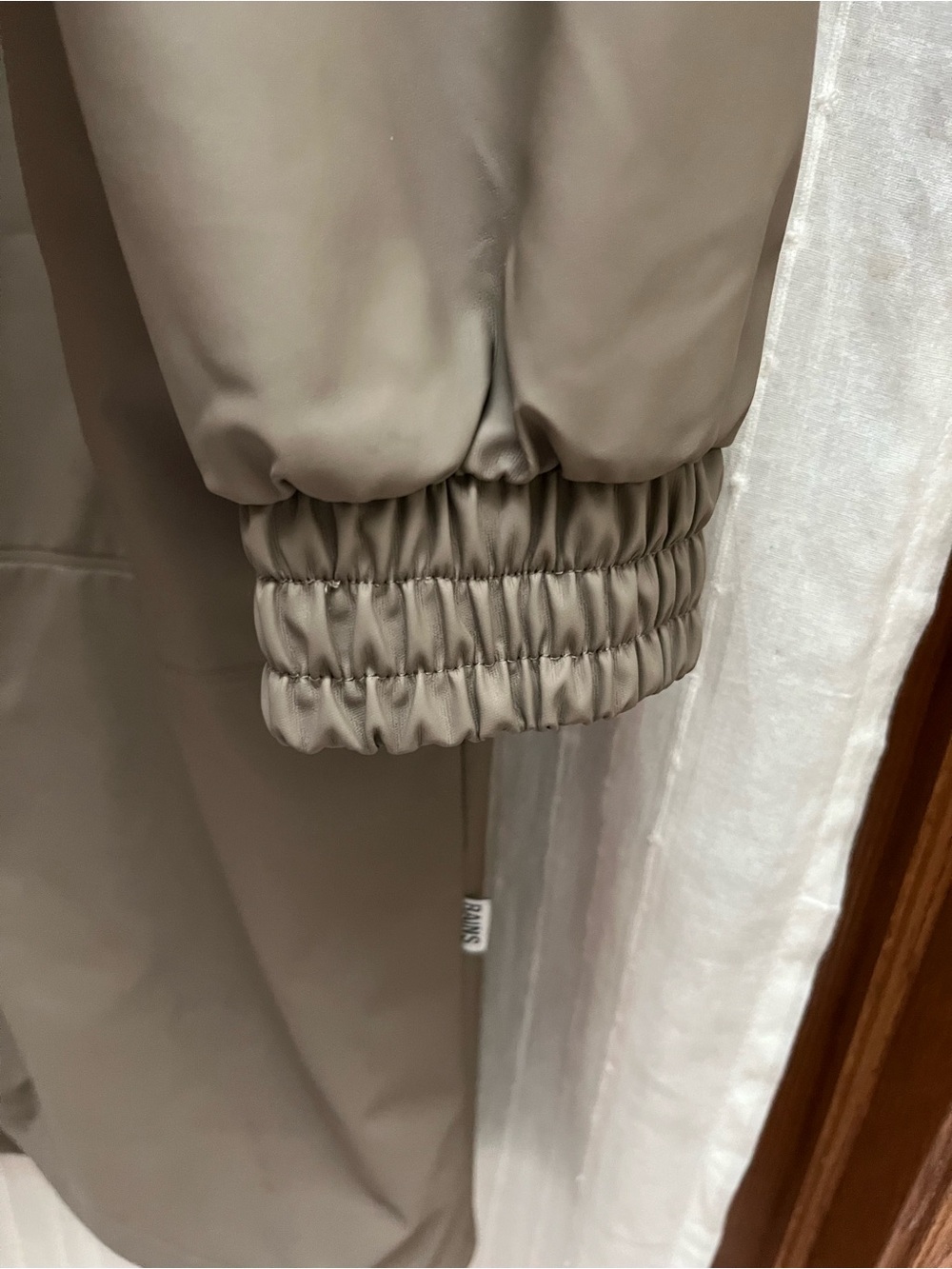 🔆Rains String W Parka Size L - Picture 8 of 16